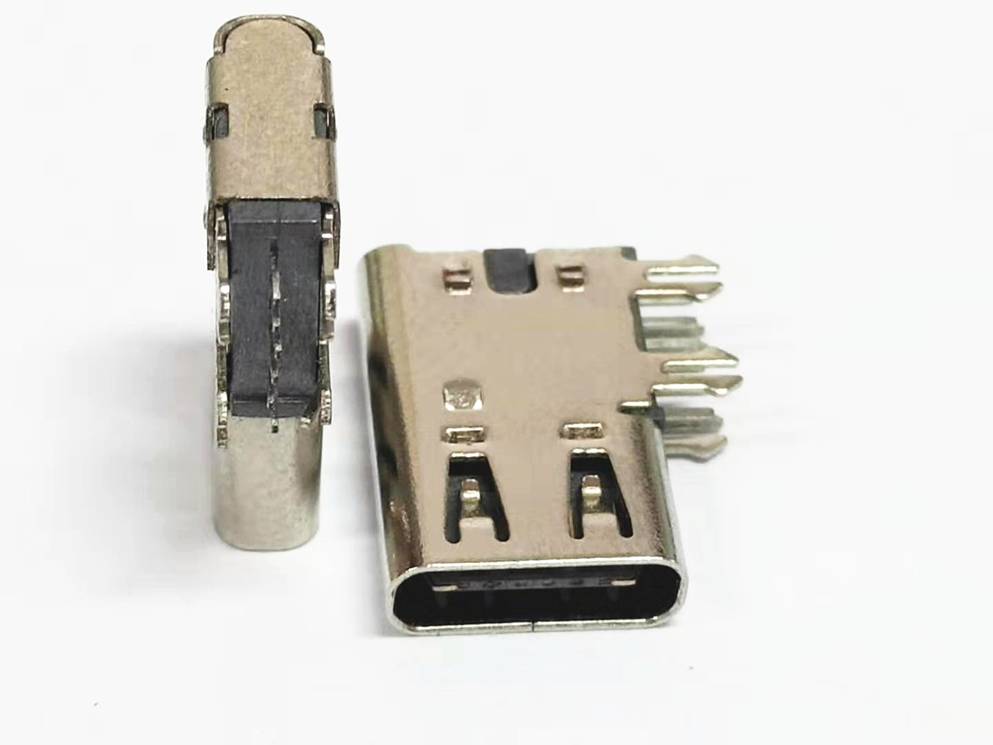 TYPE C 6P母座 短體側(cè)插3.1USB母座 單充電 無(wú)墊高