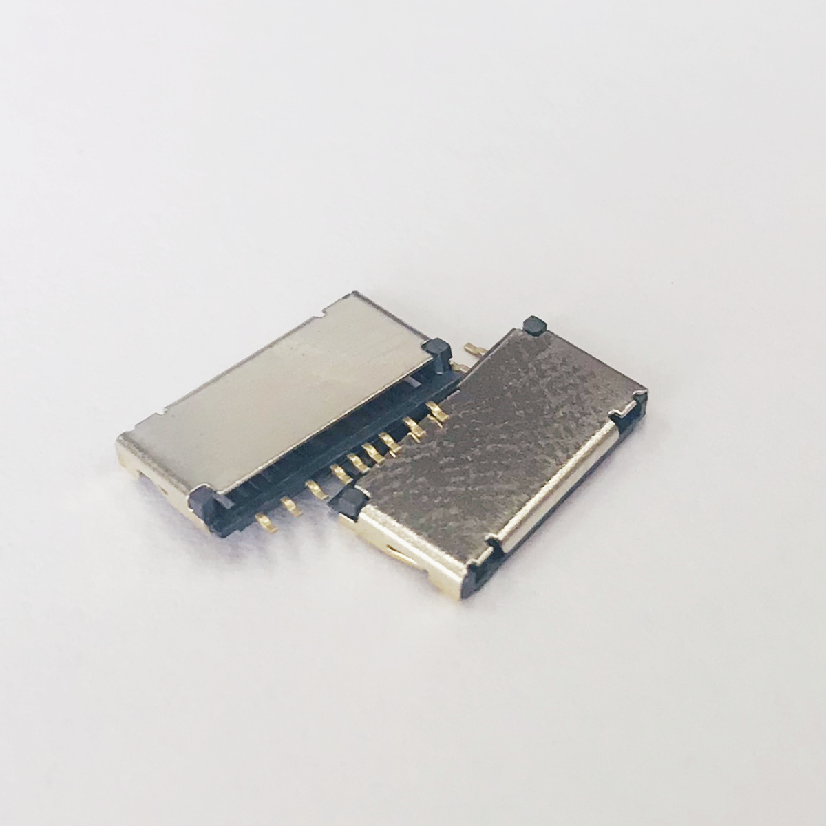 TF CARD 9P卡座 短體TF卡座 1.5H 中間檢測腳/側(cè)邊檢測腳