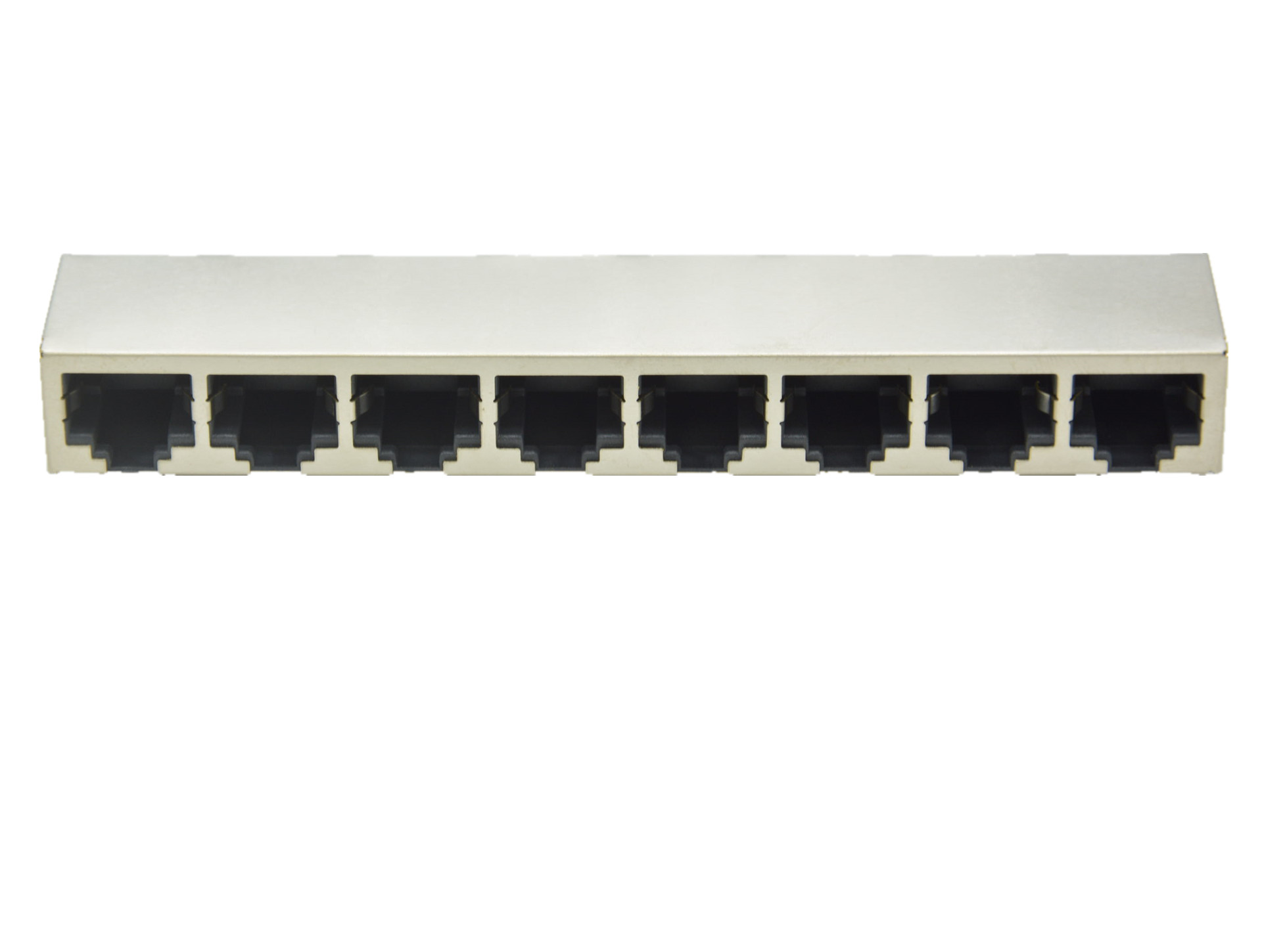 RJ45,1X8,屏蔽無彈片