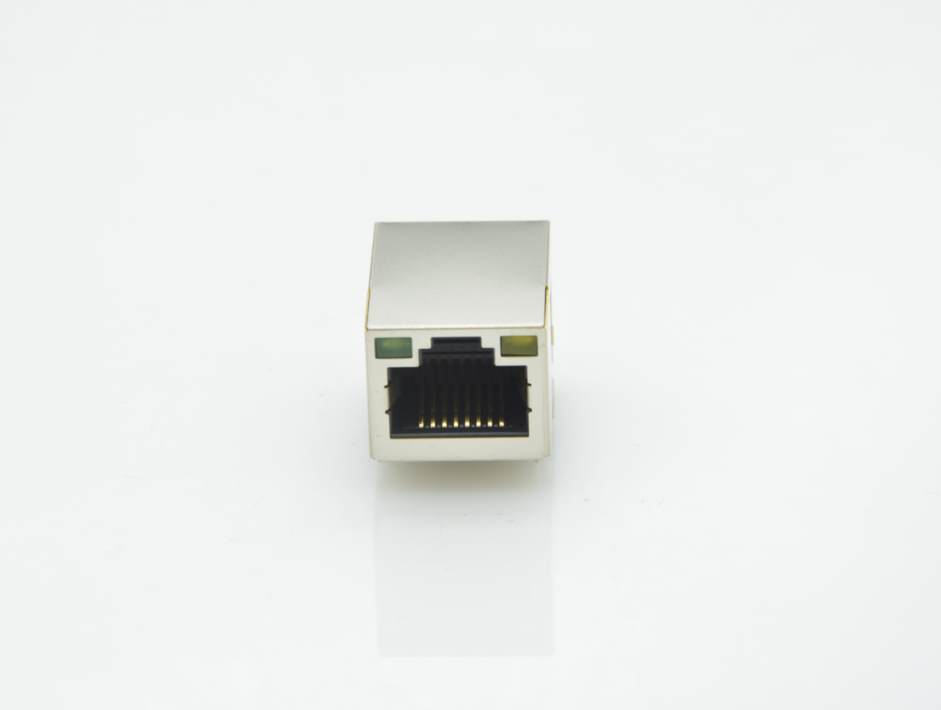 RJ45帶變壓器帶燈，長25.4mm