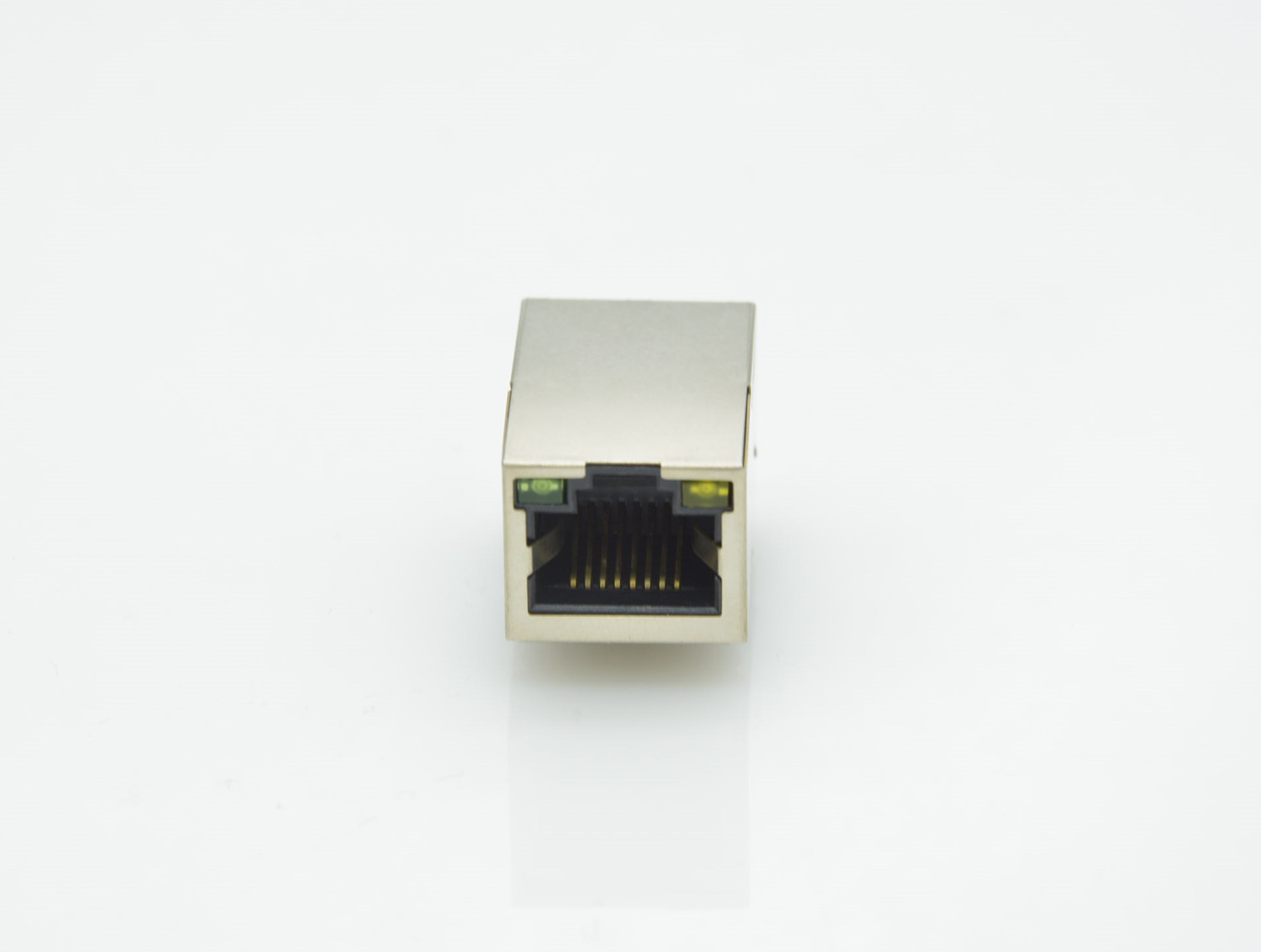 RJ45帶變壓器帶燈，長25.4mm